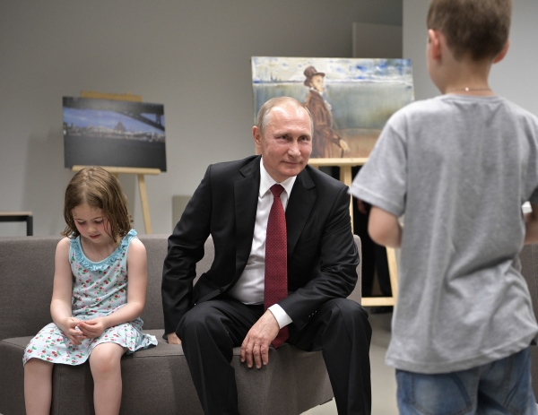Владимир Путин: Санкции не помогут. Боритесь за свободный рынок