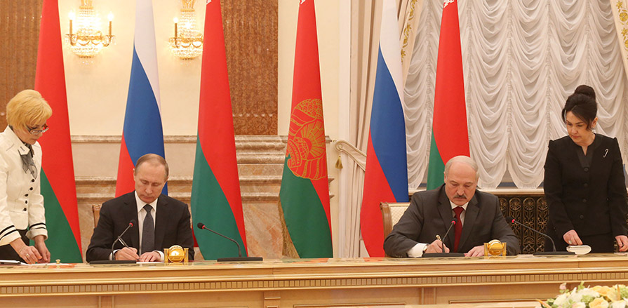 Александр Лукашенко и Владимир Путин одобрили бюджет Союзного государства