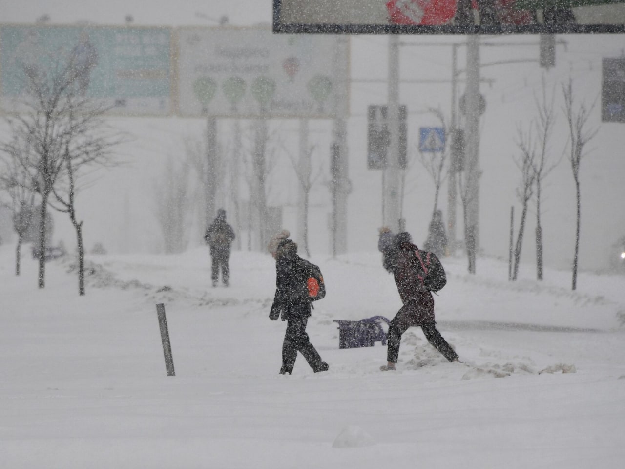 МЧС Беларуси предупреждаeт о тумане, голoледе и налипании мокрого снега