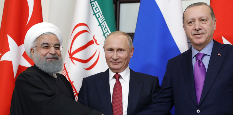 Владимир Путин: Благодаря усилиям России, Ирана и Турции удалось предотвратить распад Сирии