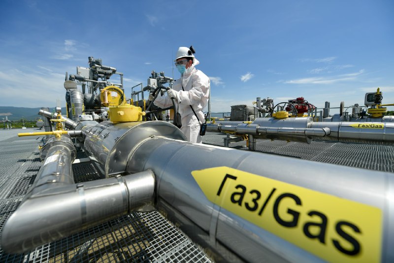 Цена на российский газ для Беларуси в 2023 году будет на уровне прошлого года