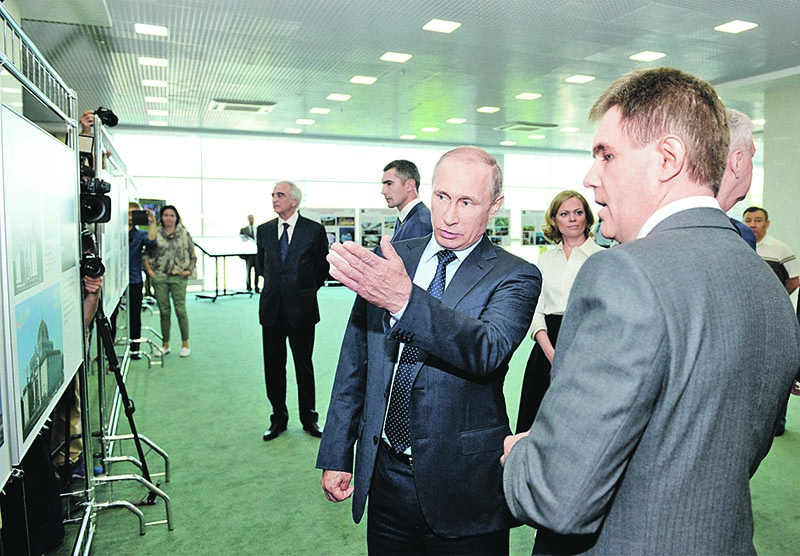 Путину показали  визитную карточку Беларуси