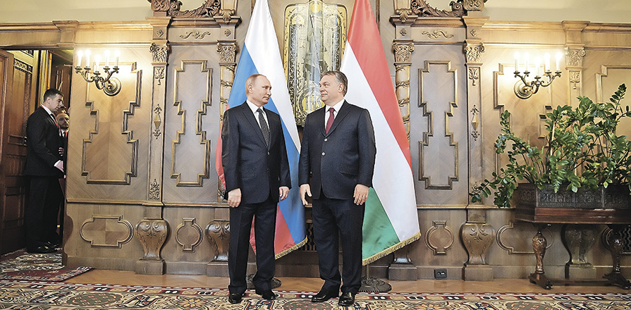 Владимир Путин: Вопреки санкциям Венгрия остается надежным партнером в энергетике