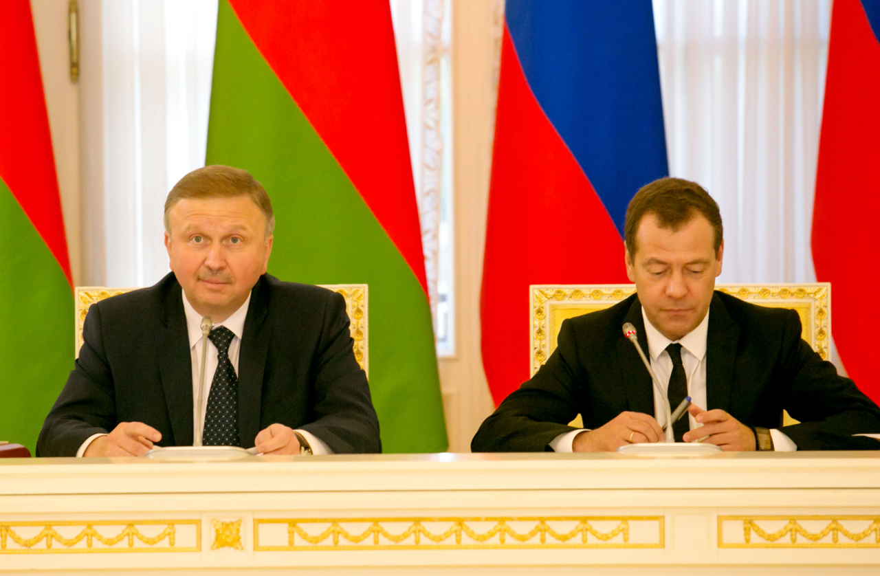 Дмитрий Медведев и Андрей Кобяков обсудили  вопросы белорусско-российского взаимодействия