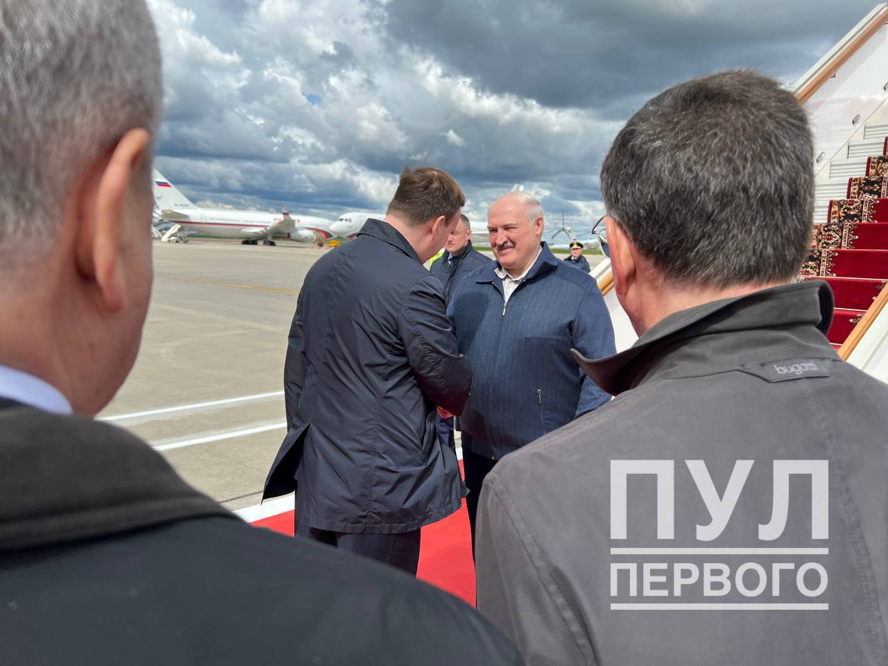 Александр Лукашенко прилетел в Москву