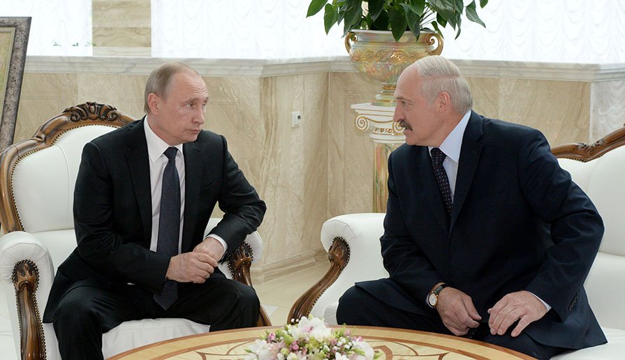 Владимир Путин - Александру Лукашенко: Наши отношения - самые продвинутые на постсоветском пространстве