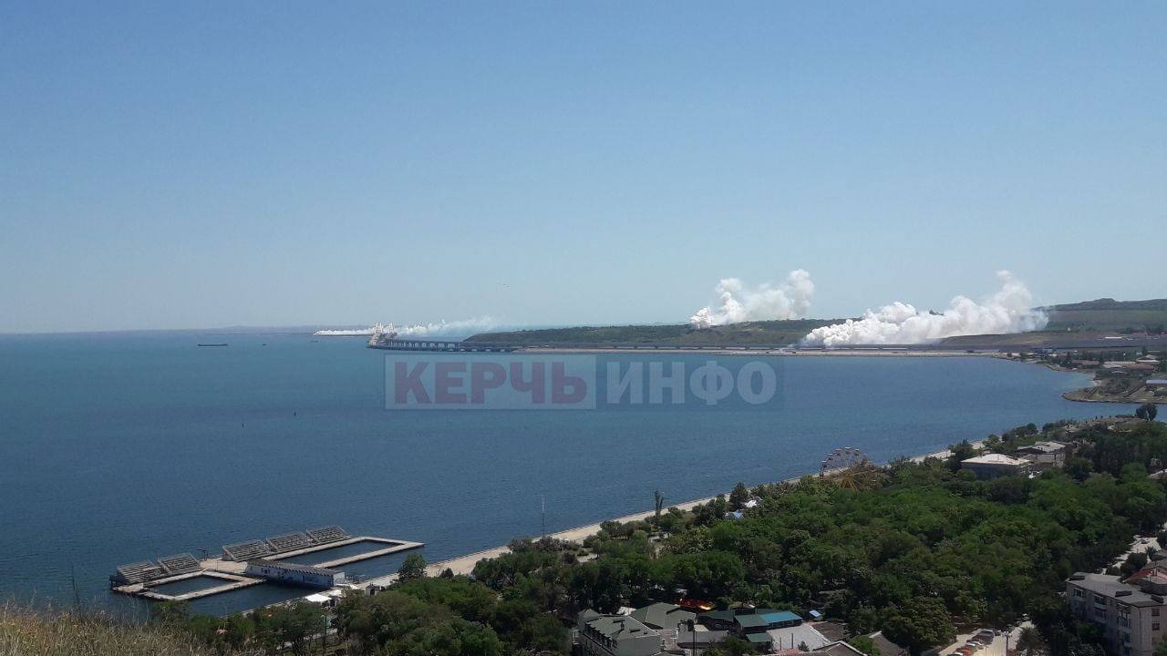 На Крымском мосту проводят учения по пресечению угроз 