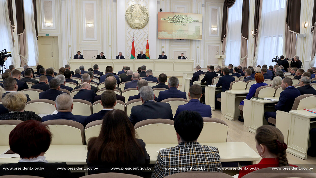 Александр Лукашенко о продовольственной безопасности: Впряглись, закатав рукава и выдали достойный результат