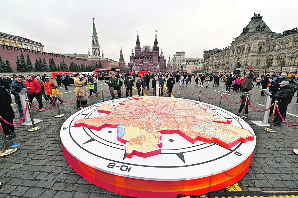 На Красной площади представили «Город живых историй»