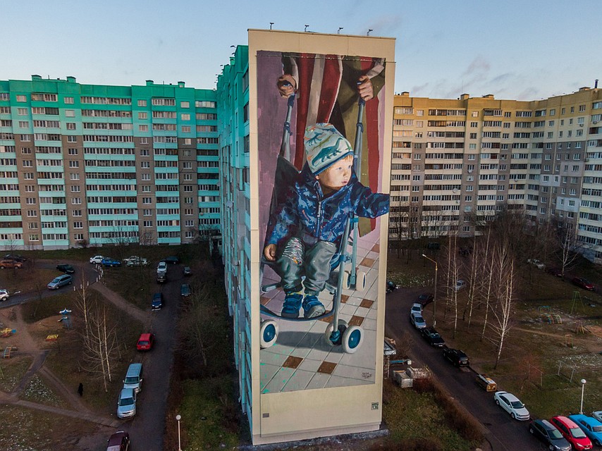 Минское граффити вошло в тройку самых популярных в мире