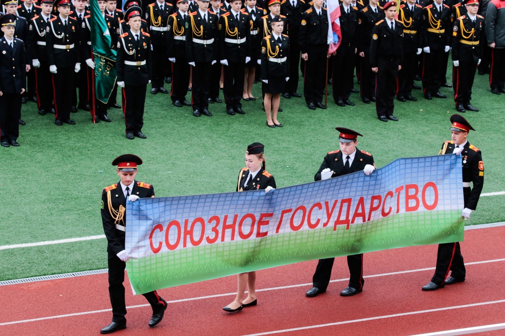 В «Зубренке» проходит десятая кадетская смена «За честь Отчизны»