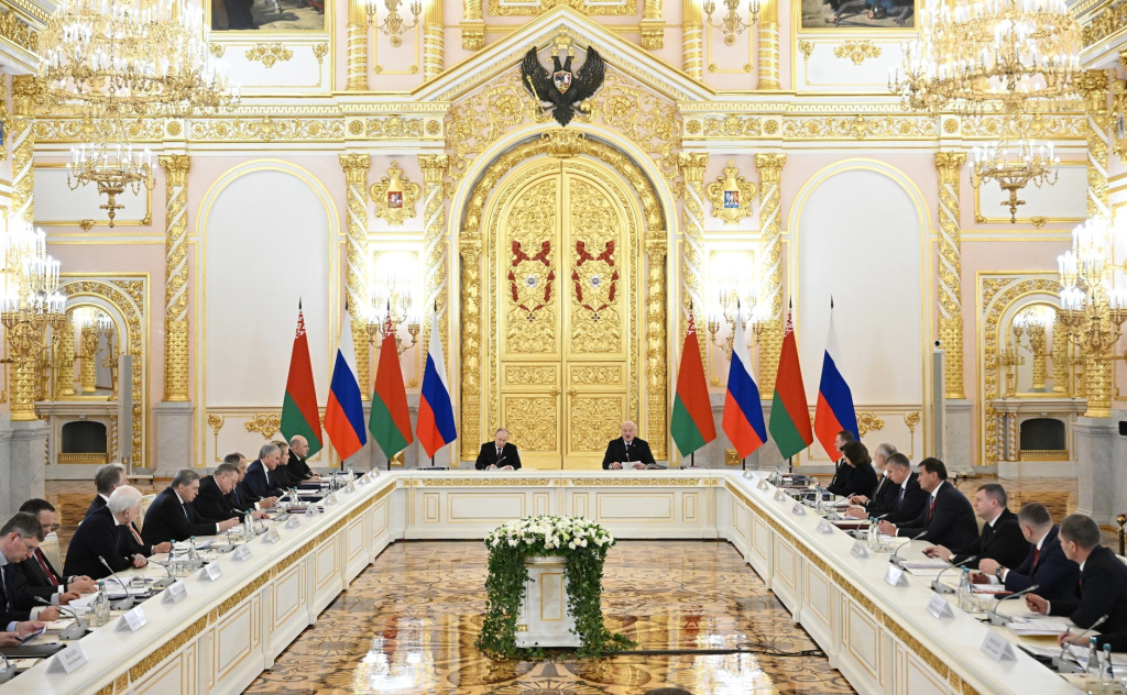 Владимир ПУТИН, Александр ЛУКАШЕНКО: Безопасность будет обеспечена всеми силами и средствами 