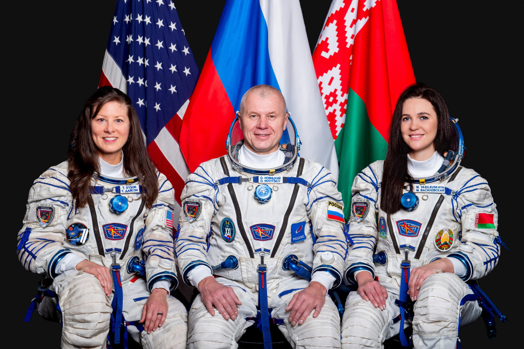 Первый белорусский космонавт Марина Василевская отправилась на МКС на борту корабля «Союз МС-25»