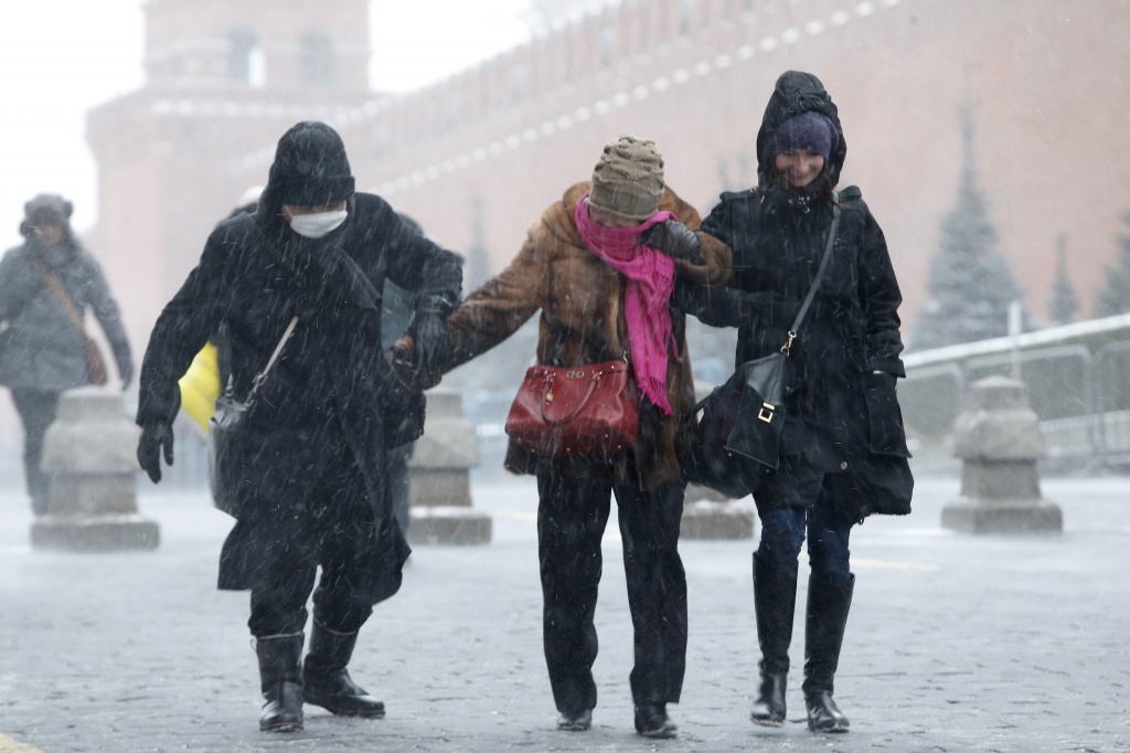 Москва и Минск во власти стихии